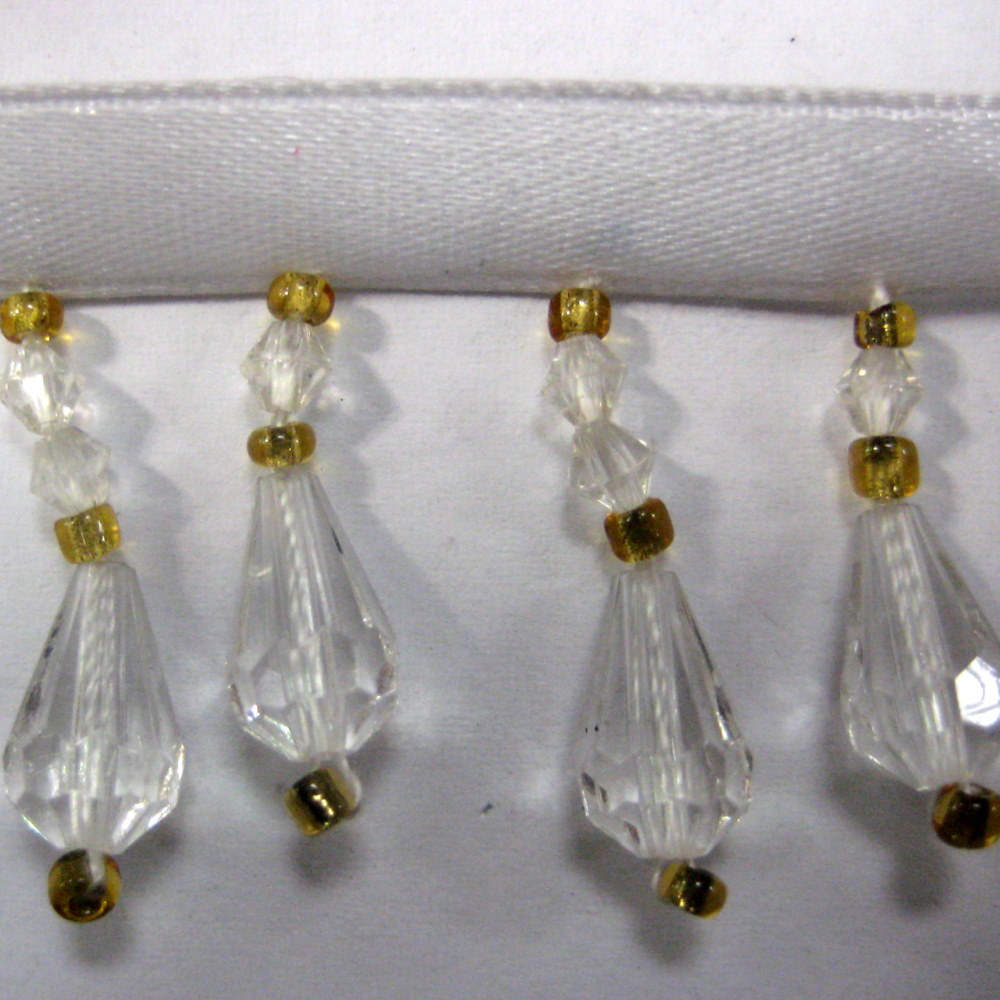 GLASS BEADED FRINGE GLASS BEADED FRINGE